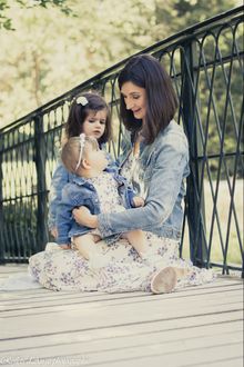 shooting exterieur mere-filles